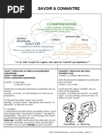 Différence Entre Connaitre Et Savoir