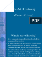 Art of Listening