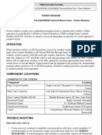 1998 Corvette Power Windows Control Module Manual