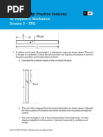 Session 3 Physics C Mechanics 2023 AP Daily Practice Sessions