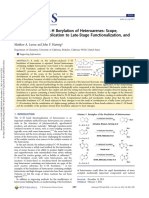 J. Am. Chem. Soc. 2014, 136, 11, 4287-4299 (Ir Borylation On Heterocycle)