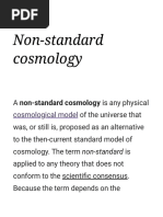 Non-Standard Cosmology - Wikipedia