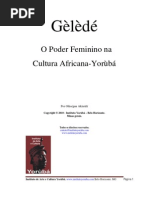 WFD Gelede o Poder Feminino Na Cultura Africana-Yoruba