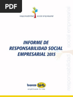 Informe RSE 2015