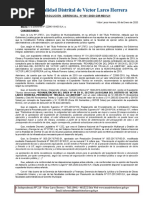 R.G. #001-2020 - Aprobacion Del Expdiente Tecnico - Rehabilitacion Del Dren #08 en El Sector La Bocana