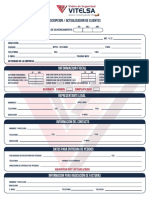 Formato Creación Cliente Vitelsa en Carta