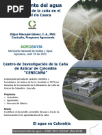 Edgar Hincapie Seminario Suelos y Agua Agrosavia