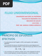 Flujo Unidimensional y Bi Dimensional