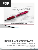 2 - Formation of Insurance Contract