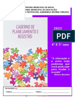 Caderno de Planejamento 4º e 5º Ano 2023 Atualizando