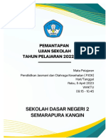 Soal Pemantapan Pjok 2023