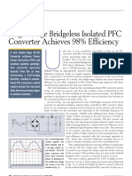 Single Stage PFCconverter