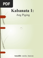 Kabanata 1 Ang Piging - Ella