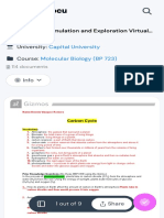 Carbon Cycle Simulation and Exploration Virtual Gizmos - 3208158 - NameBrenda Vasquez Romero Carbon - Studocu