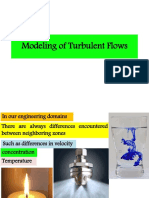 Modeling of Turbulent Flows