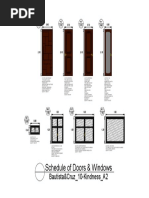 Doors and Windows Schedule