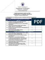 Needs Assessment Survey On The Development of Learning Resources-Smnhs