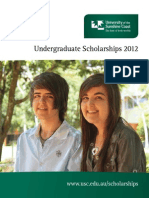 Undergraduate Scholarships 2012: WWW - Usc.edu - Au/scholarships