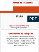 Aula 4 - Fundamentos Do Transporte 2022-1