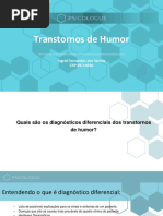 Aula 8 Quais São Os Diagnósticos Diferenciais Dos Transtornos de Humor