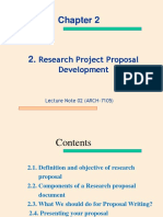 Chapter 2-Preparetion of Research Proposal