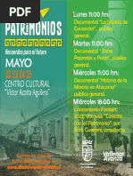 Flyer Patrimonio