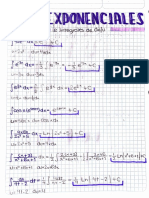 Integrales de Funciones Exponenciales.