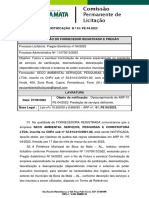 Notificação - SECO AMBIENTAL - PE 04.2023 - Insatisfação Com Serviço Prestado