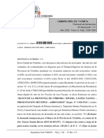 B.P.C.C. Rivera Sentencia Camara Prestamo Sacado Por Un Tercero