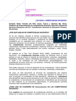 Autoevaluacion Competencias Docentes