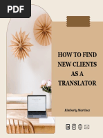 How To Find New Clients As A Translator