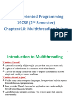 Chapter 10 - Multi-Threading in Java