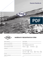 PRM Owners Handbook