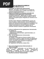 BANCO DE PREGUNTAS DERECHO INTERNACIONAL PUBLICO (Mitad)