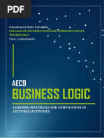 MODULE AEC9 Business Logic