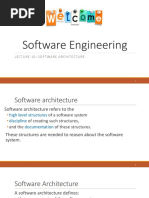 Lecture 11 - Software Architecture