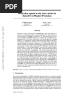 Verification Against In-Situ Observations For Data-Driven Weather Prediction