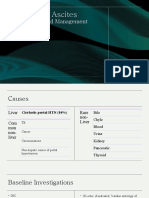 Approach To Ascites