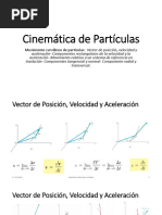 Cinemática de Partículas - Movimiento Curvilineo de Particulas