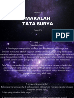 Makalah Tata Surya by Kelompok 6