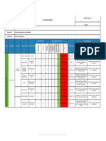 Matriz de Peligros y Aspectos Ambientales-Huella de Reciclaje