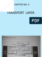 Ch-4 - TRANSPORT LAYER