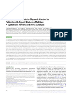 Probiotics Contribute To Glycemic Control in Patients With Type 2 Diabetes Mellitus, A Systematic Review and Meta-Analysis