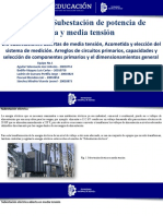 2.5 Subestacion Eléctrica en Media Tensión Abierta