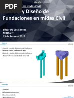 Análisis y Diseño de Fundaciones - Midas Civil