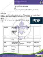 Planificacion Scout 27 7 2022