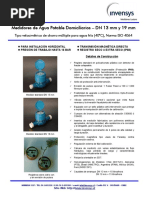 Medidor Invensys de 19mm