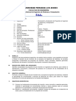 Silabo Formulacion y Evaluacion de Proyectos - 2020 - Ii