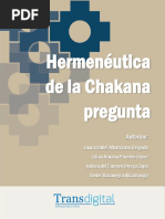 Hermenéutica de La Chakana Pregunta