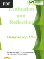 Reflection With Classpoint